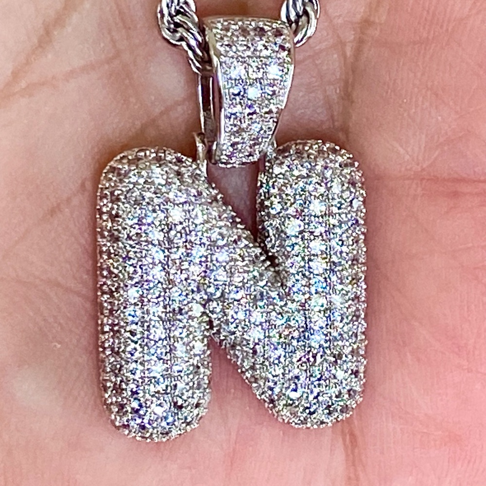 🔥🔥🌺🎁. Letter pendant N. 🌹❤️